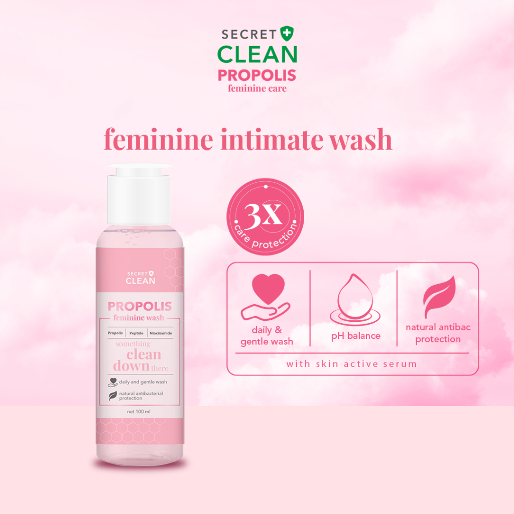 Secret Clean Propolis Feminine Wash 100mL